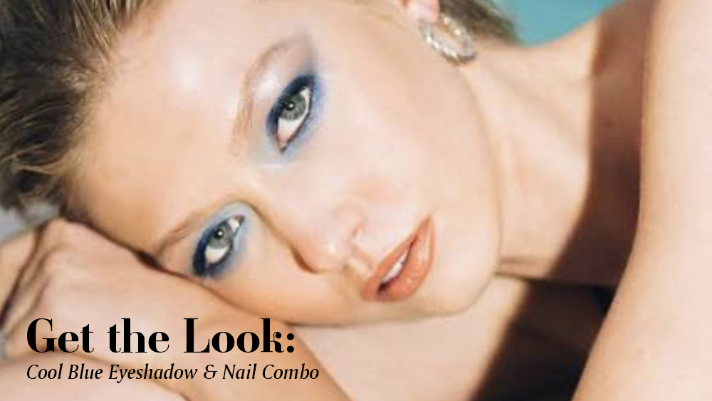 Cool Blue Eyeshadow